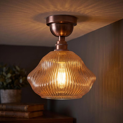 Glass Flush Mount
