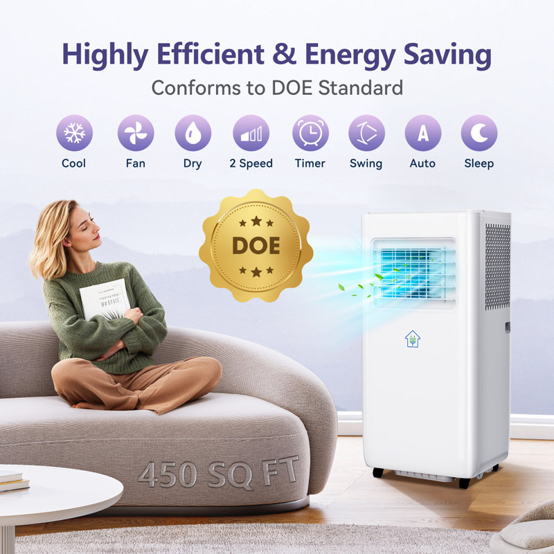 Smart Mobile Air Conditioner: No Installation, Move Anywhere
