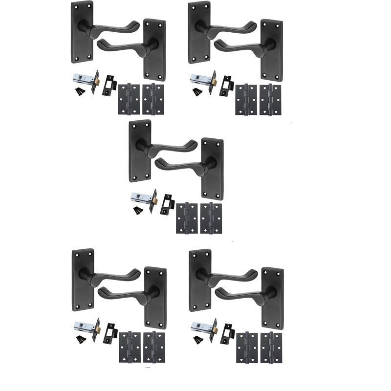 Scroll Door Handles Latch 