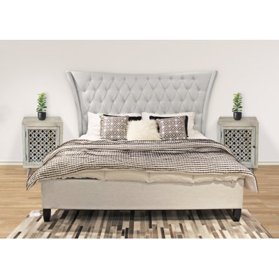 Angellie Upholstered Platform Bed