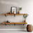 Emerald Lee 2 Piece Poplar Bracket Shelf-98578007