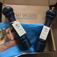 Chef Specialties CHFS1106 Wood Salt & Pepper Mill Set