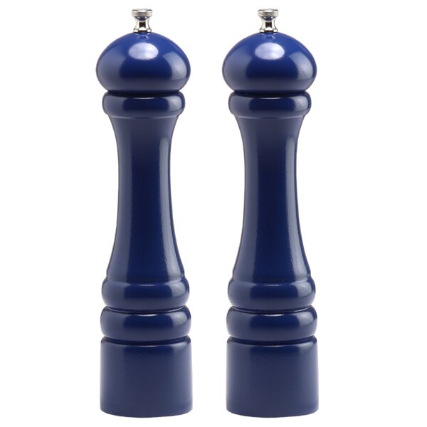 Chef Specialties CHFS1106 Wood Salt & Pepper Mill Set