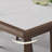 High-end Rock Plate Solid Wood Dining Table Sets 6 - Person Four Leg Dining Set-101945371