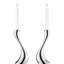 Cobra Stainless Steel Candlestick-46556770-46556768