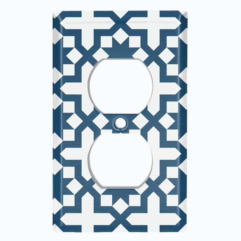 1 - Gang Duplex Outlet and Toggle Light Switch Standard Wall Plate
