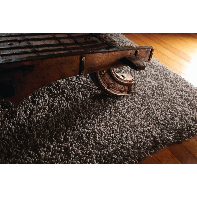 Eliezer Hand Woven Grey Indoor Rug, Rectangle 80 x 150