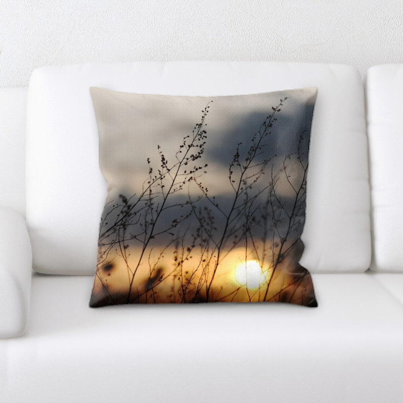 Coussin coucher de soleil