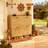 Light Oak Rustic Barn-Door Shoe Cabinet with 4 Flip Drawers & Bottom Open Shelf, Thin Entryway Organizer for Hallway or Living Room-1184128440