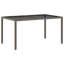 Millgrove Square Metal Outdoor Dining Table , 150cm cm W 90cm cm D