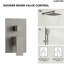 Système de douche à pression équilibrée, robinet de douche à pluie de 10 pouces avec douche à main à 3 fonctions-117466223