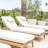 Classic Teak Chaise Lounge - Natural-120338499