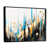 Black Floater Framed