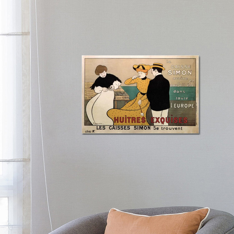 Vintage Ad Poster - Wrapped Canvas Rectangle Print, 66.04 cm H x 45.72 cm W x 1.91 cm D
