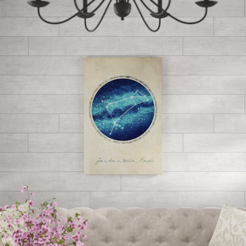«Aries» par Chelsea Art Studio - impression sur toile tendue, H 60 po x l 40 po, Plexi