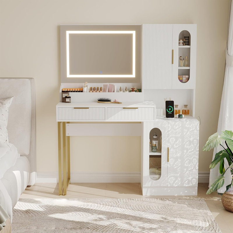Dressing Table with Mirror