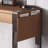 Desk with Side Saddle Leather Storage Bag Drawer-1152123476