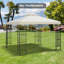 Dakota Fields White Polyester Replacement Canopy for Gazebo