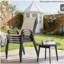 Ensemble de 4 chaises d'extérieur empilables-367520123