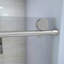 Paroi de douche coulissante simple l 48 po x H 76 po, chrome-119845602