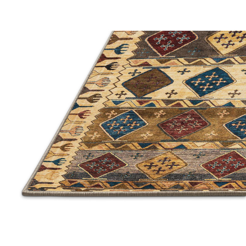 Tapis abstrait moderne 4261, Rectangle 3 pi x 5 pi