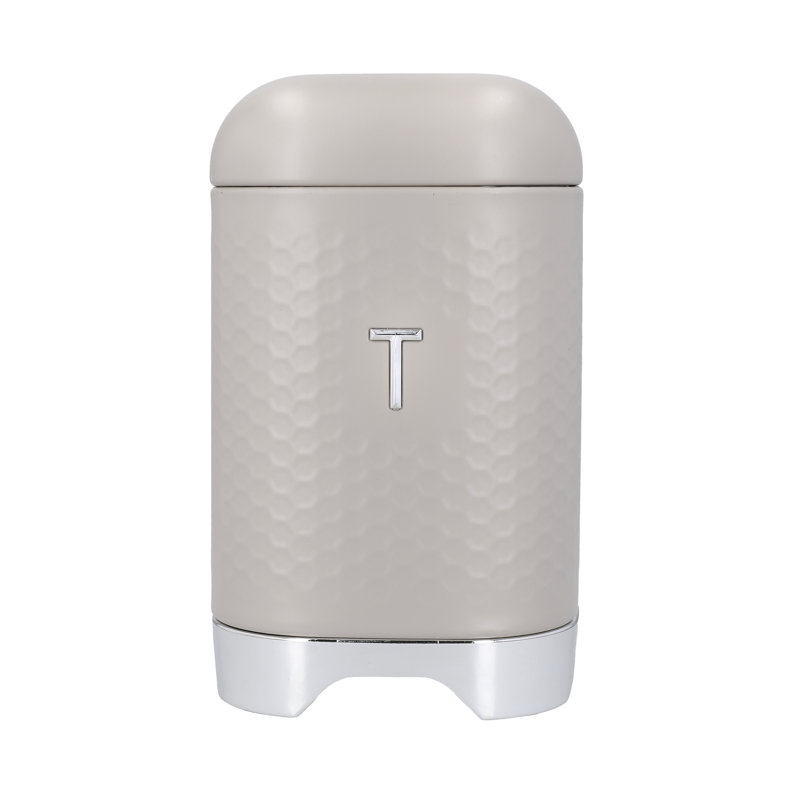 Lovello Tea Caddy, Cream