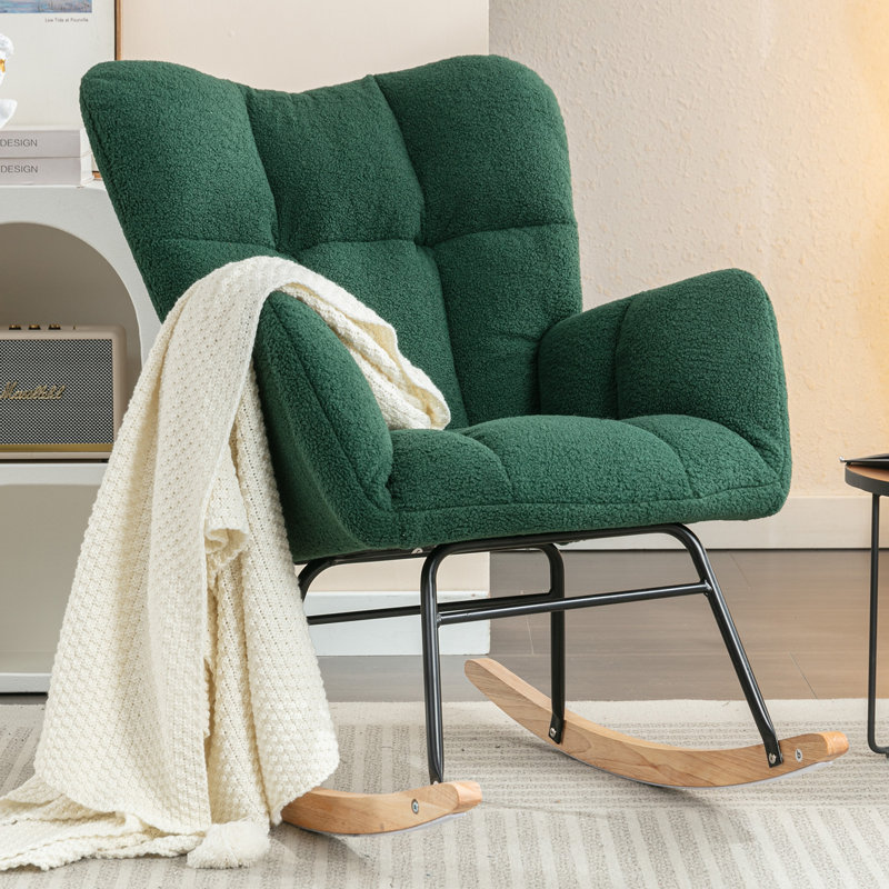 Chaise berçante, Vert