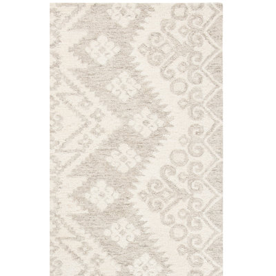 Selvidge Hand Tufted Indian Wool Southwestern Rug