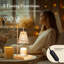 Candle Warmer Lamp with Timer, Dimmable, Adjustable Height - Electric Top Down Melting for All Jar Candles - Home Decor Wax Melter Light (Includes 2 Halogen Bulbs)-840521200-840521184