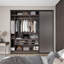 3 portes de placard coulissantes en verre givré, paravent-55388055-55388061