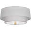 Decker 2 - Light 17" Flush Mount-57324394-57324396