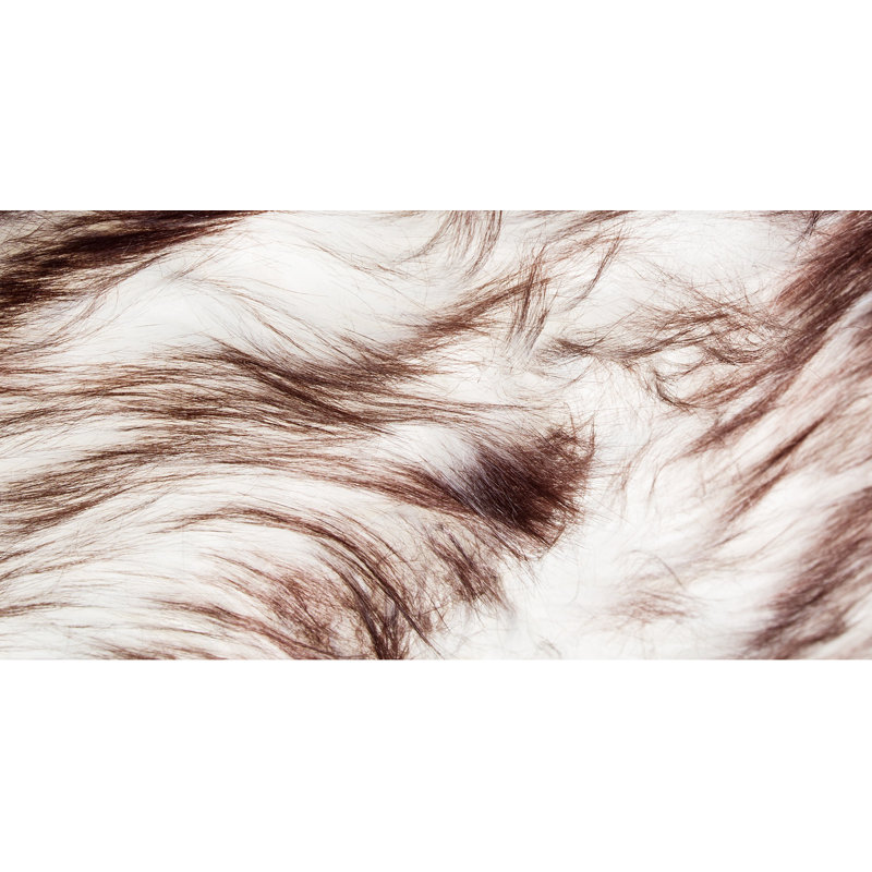 Tapis en fausse peau de mouton Qusay