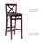 Clarke Folding Padded Seat Bar & Counter Stool-59519694