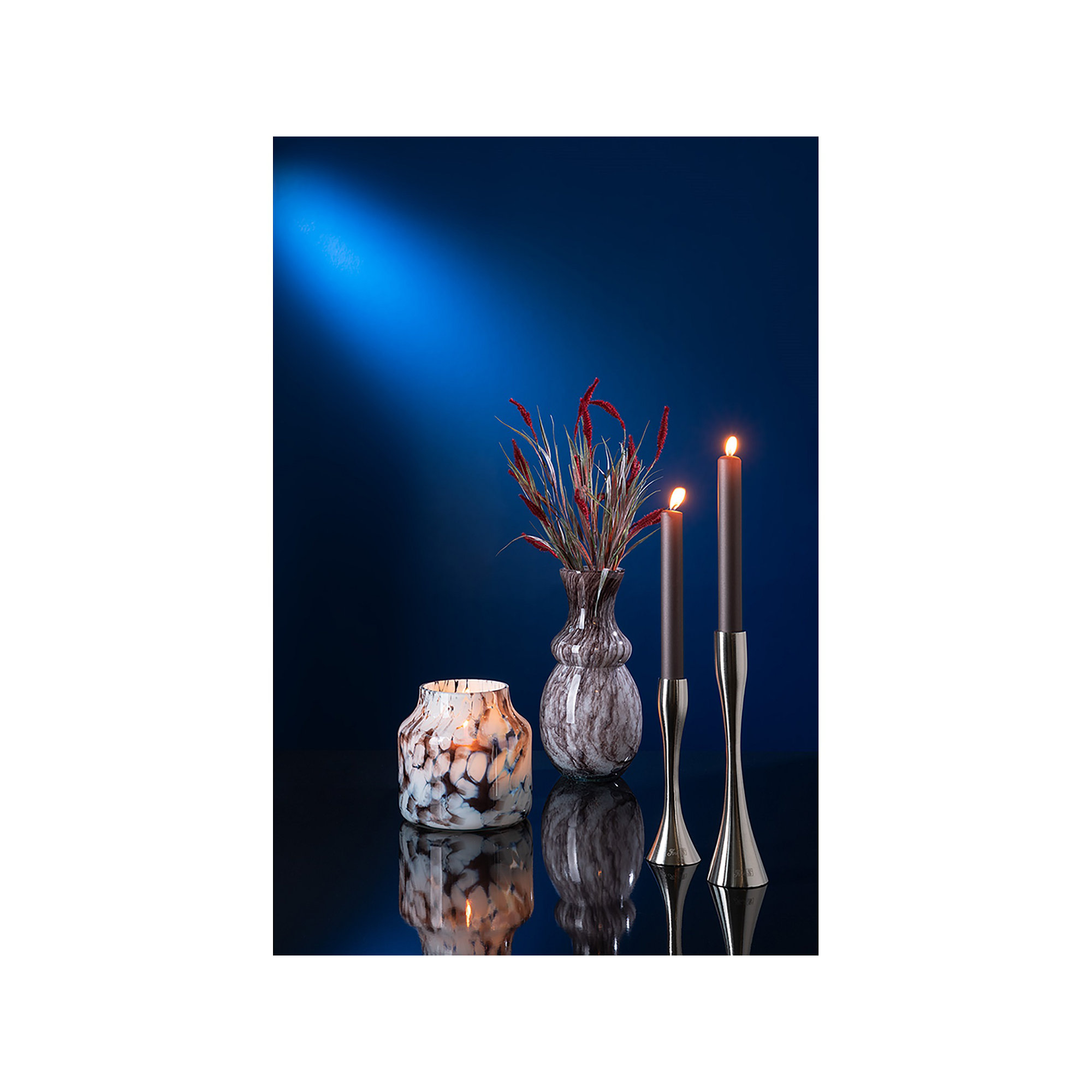 Pantea Lantern Glass Smooth Vase