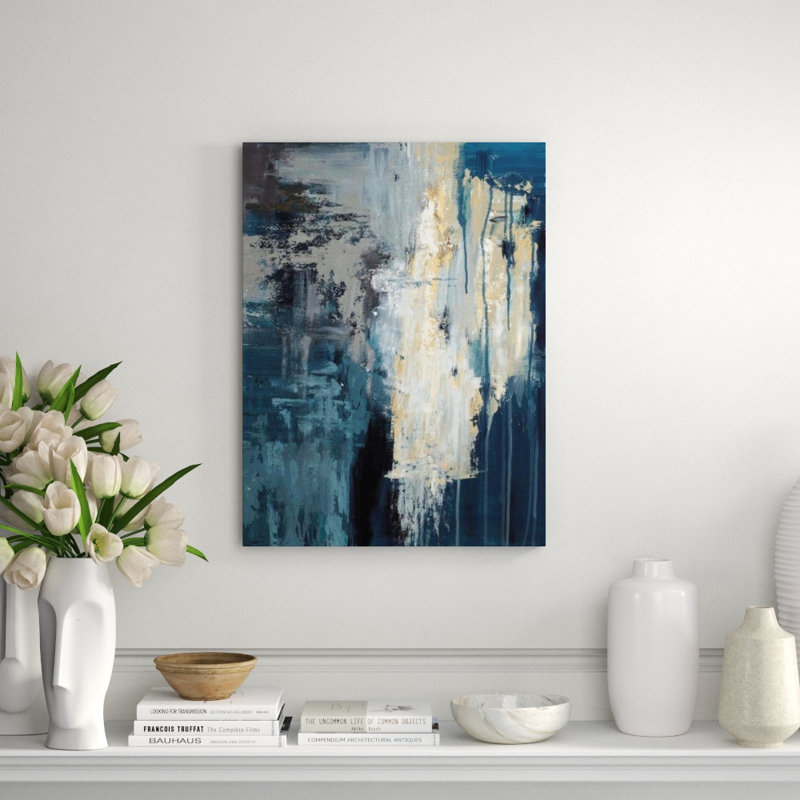 From The Night Print by Barclay Butera, Image Brush Gel, 32" H x 24" W 