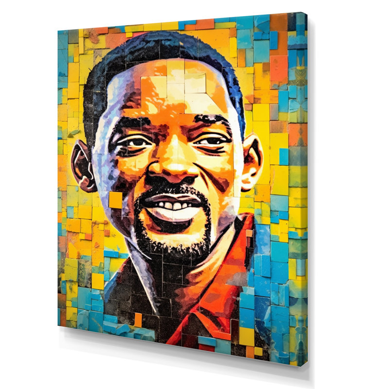 Pop Art Will Celibry sur impression sur toile, Toile tendue, H 20 po x l 12 po x P 1 po