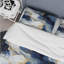 Marble Duvet Cover Set, Gold Blue Marble Pattern Bedding - Celestial Gold And Blue Marble Pattern III-1133193814