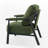 Boucle Accent Lounge Chair Plush Modern Armchair-895453470