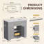 Ensemble de meuble-lavabo autoportant 36 po avec lavabo intégré en céramique 36 po et 7 tiroirs-129758426