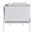 Harmony Sunbrella Outdoor Patio Aluminum Loveseat by Modway-58125819