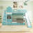 Twin-Over-Twin Castle Style Bunk Bed-2063279788-2063279786