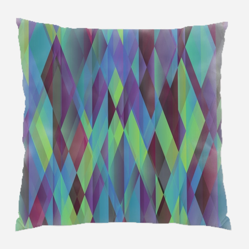 Coussin décoratif géométrique