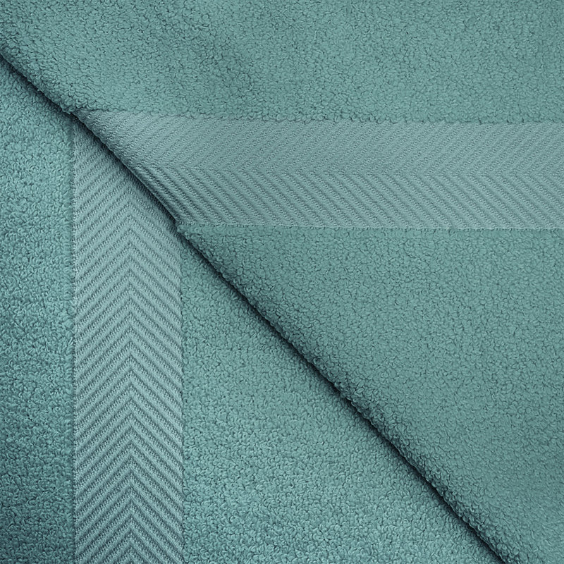 Ensemble de serviettes 100% coton Hamachi Zero-Twist , Jade