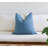 Ocean Blue Textured 2 Pillow Set