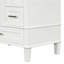 Meuble-lavabo moderne avec lavabo, 1 porte à fermeture douce et 3 tiroirs-1231888530-1231888524