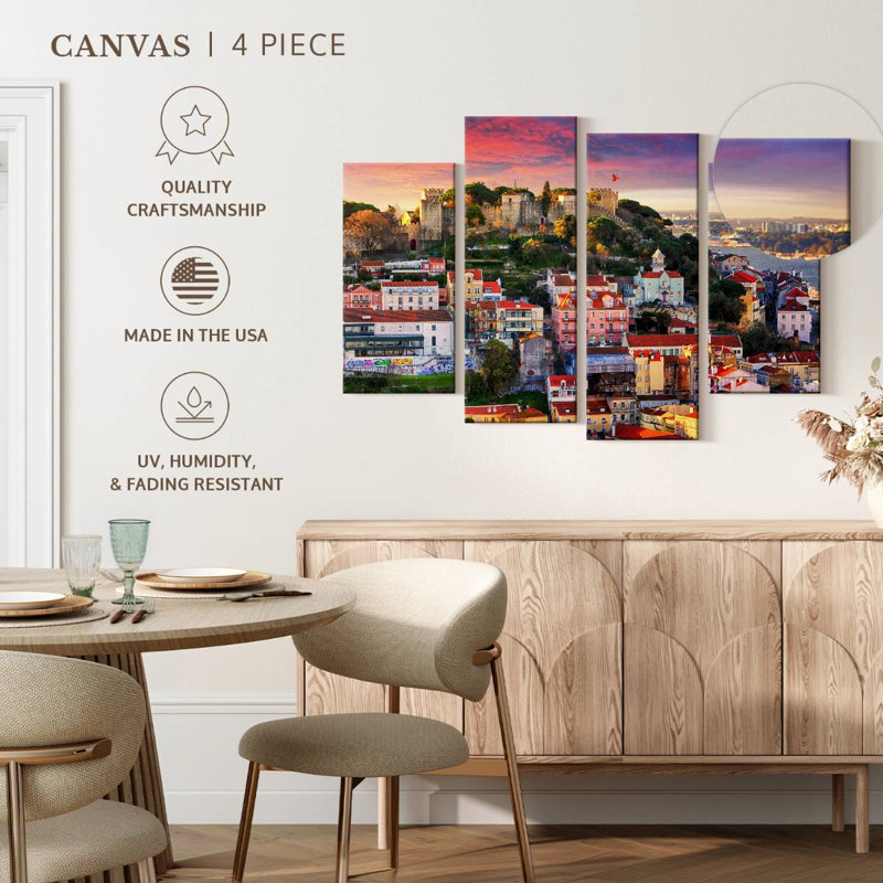 Marchelle Lisbon, 22" H x 36" W