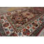 Beautiful Tribal Design Late 19th Century Antique Caucasian Kazak Runner Rug