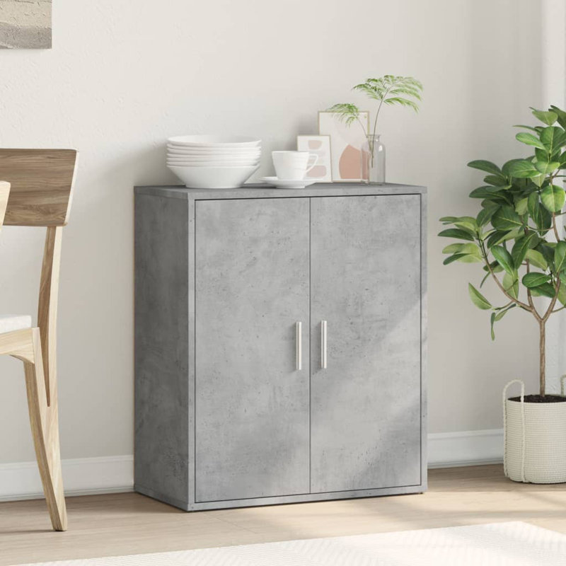 Eddahbi 60cm Sideboard, Concrete Grey