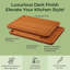 Bamboo Chopping Board Set 3pcs, Cutting Boards