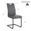 Ensemble de 2 chaises de salle à manger modernes-2081268353-2081268359